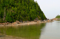 Sheltered water, Baie des Cochons, Parc national du Bic
